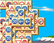 mahjong - Road signs mahjong