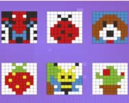 Pixel color kids ovis HTML5 jtk