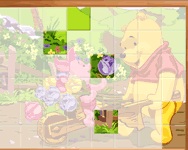 rajzfilm - Sort My Tiles Pooh and Piglet
