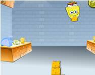 Spongebob cheese dropper Spongyabob HTML5 jtk